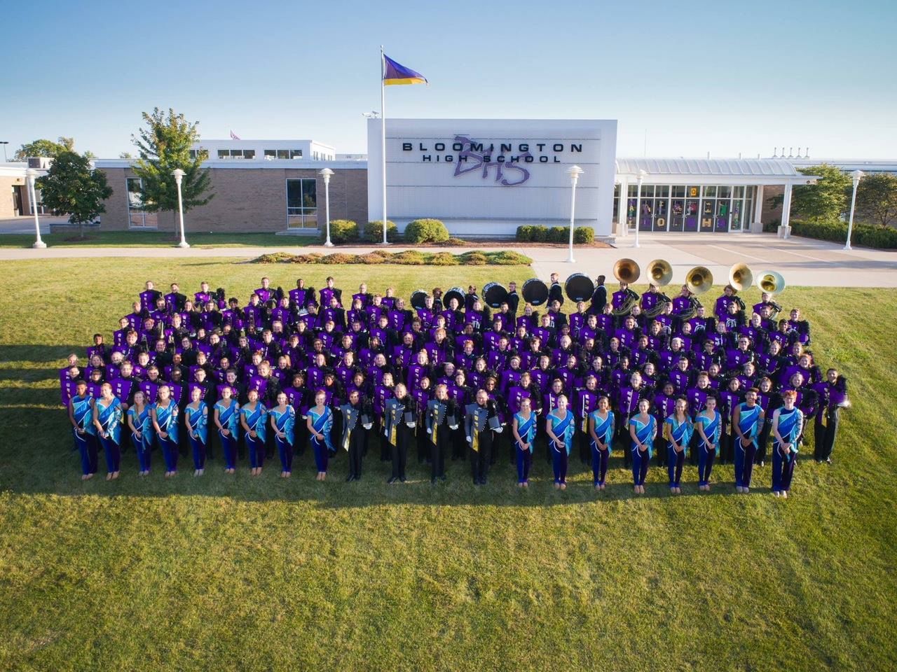 Bloomington High School Marching Raiders